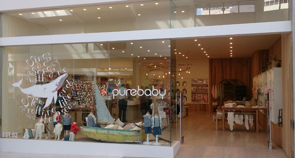 Pure baby deals stores